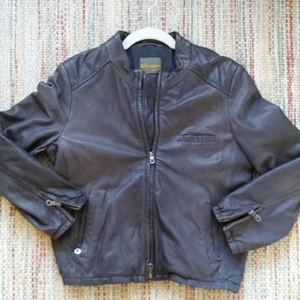 Madewell leather jacket